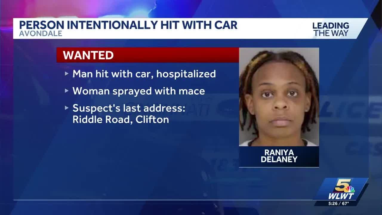 Police seek woman accused of intentionally hitting person with car in ...