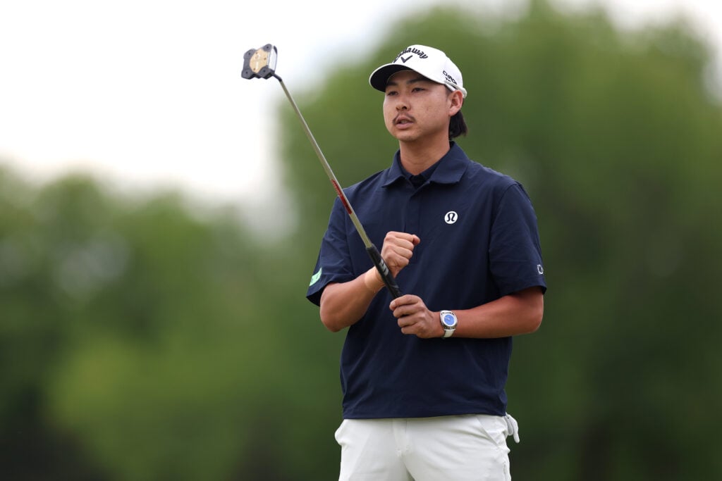 Min Woo Lee se mostró sorprendido por una decisión que tomaron los organizadores del Campeonato de la PGA en el segundo día.