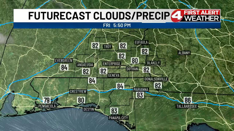 Starting in the 50s Saturday morning, then upper 80s and near 90° heat ...