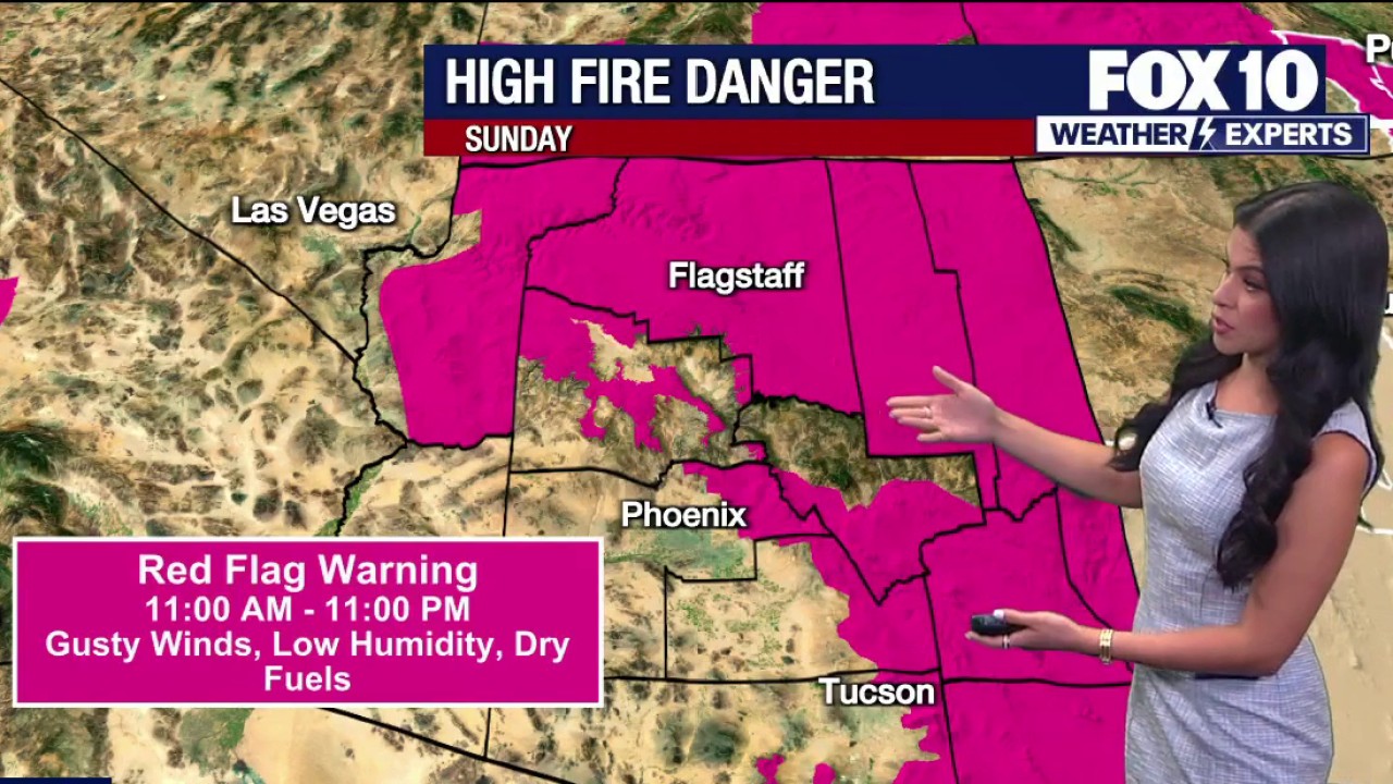 Phoenix weather cooldown brings high fire danger