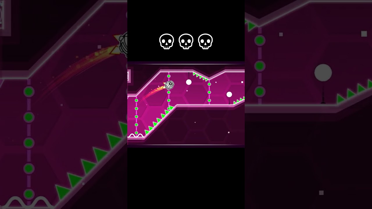 Intense rhythm platformer challenge: Epic Geometry Dash-inspired run!