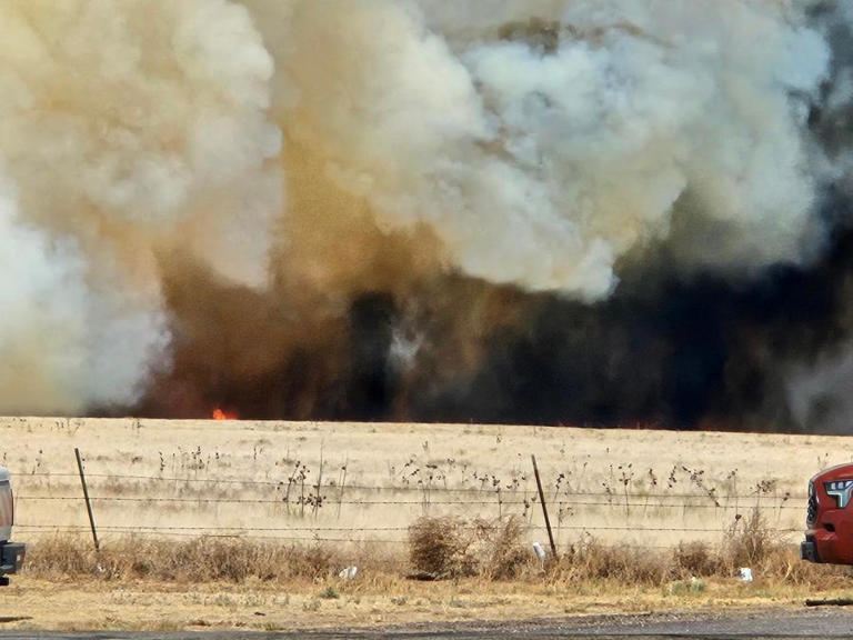Crews working fires in multiple parts of the Texas Panhandle