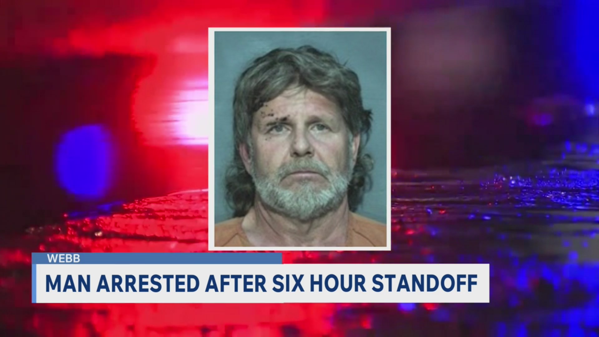 Webb man arrested after six hour standoff