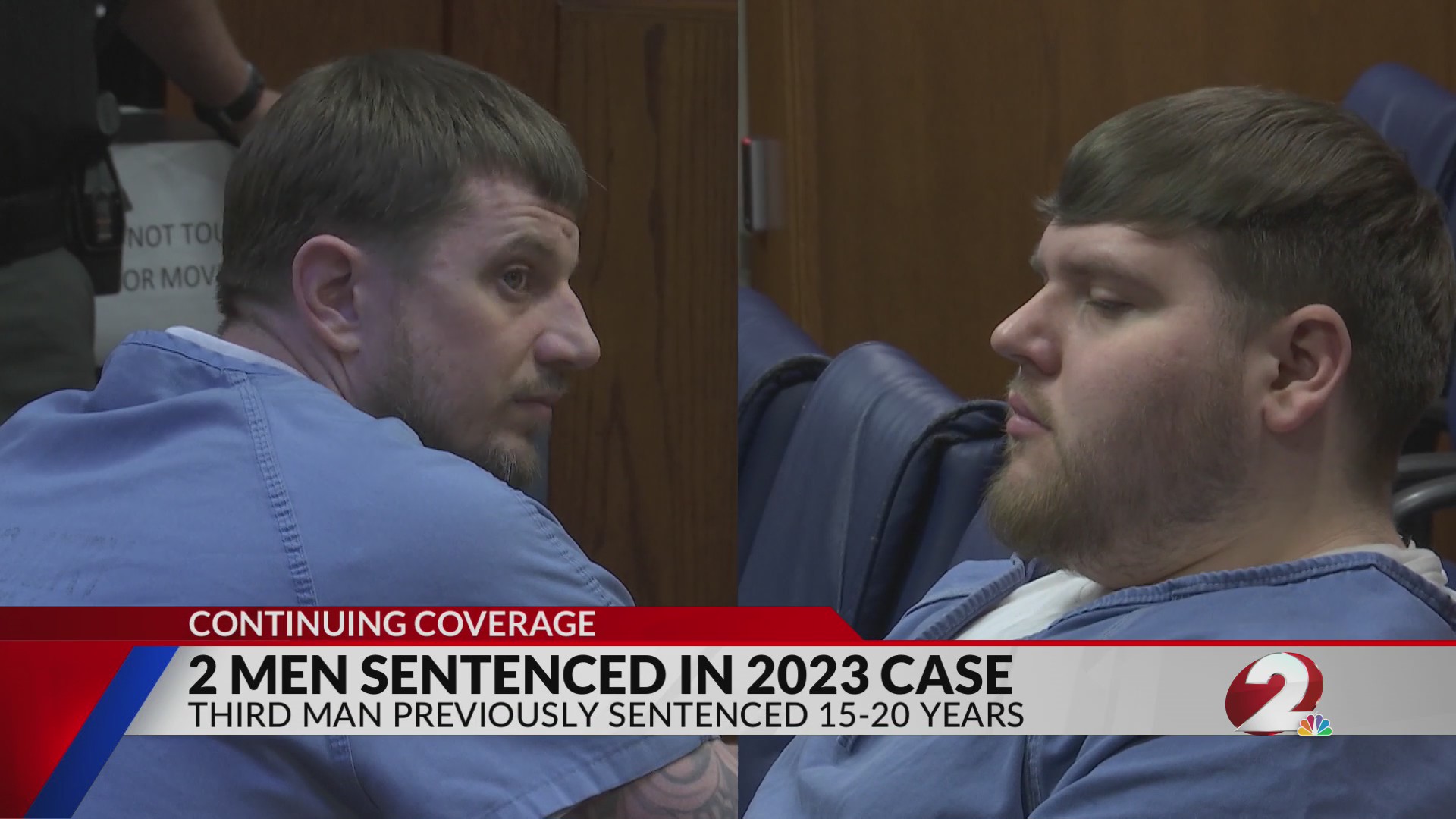 2 men sentenced in 2023 robbery, hit-and-run case