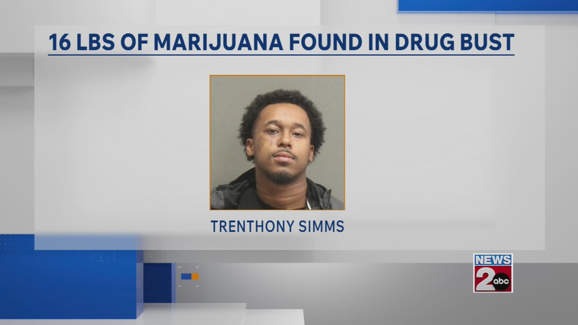 16 pounds of marijuana found in drug bust