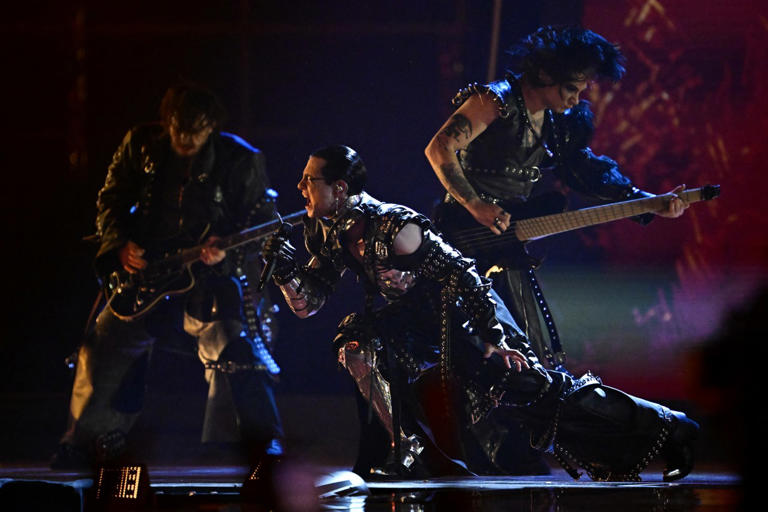 Serbian metal band Lavina.