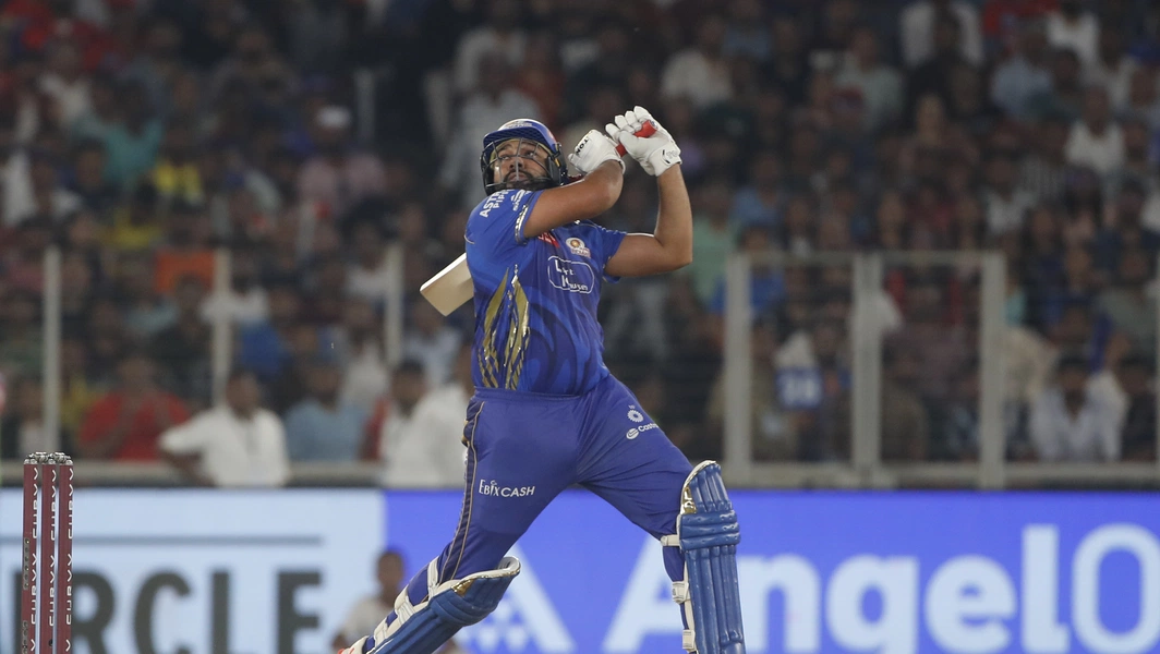 Rohit Sharma's self-deprecating 'Test cricket' quip goes viral after MI win