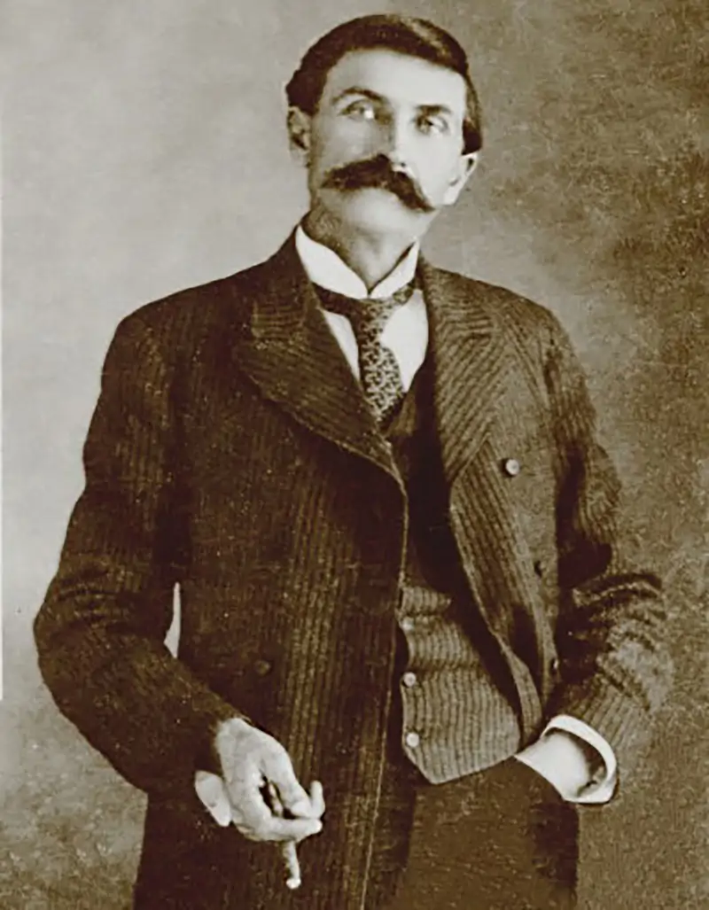 Lo sceriffo Pat Garrett, autore della cattura di Billy The Kid