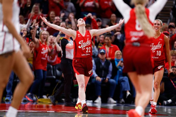 Fever's Caitlin Clark finds 3-point stroke late to force OT