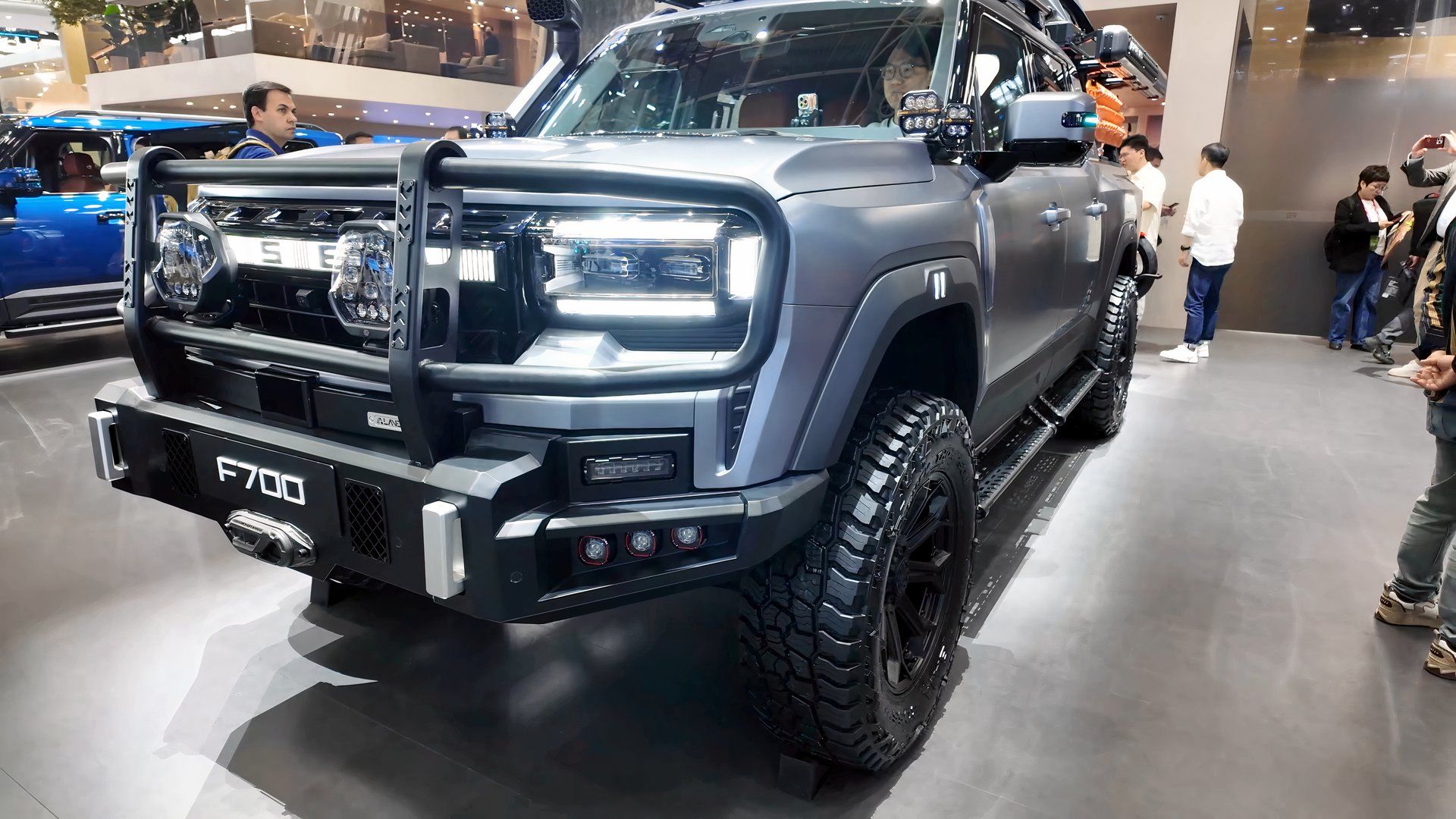 Four motors, 1,654 HP: How China's new pickup outguns the TRX