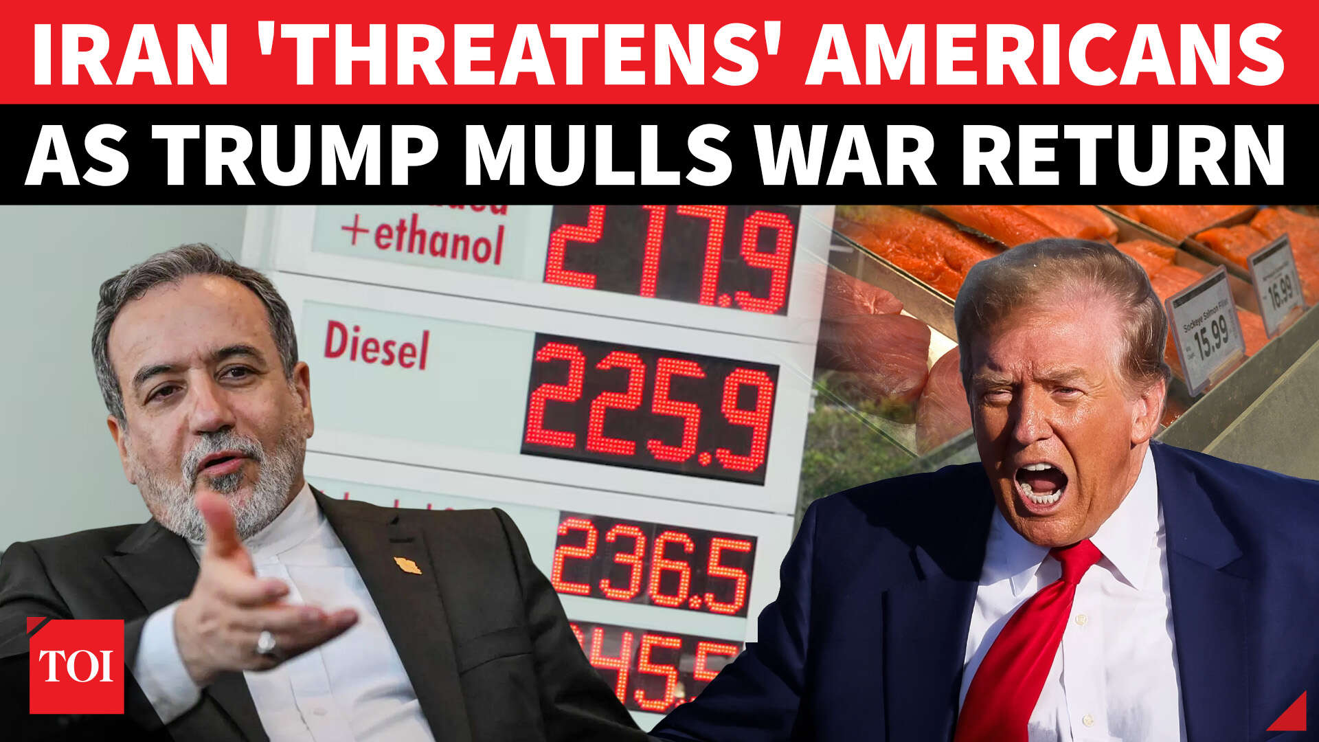 Iran blasts Trump as war punches hole in Americans' pockets; 'Gas price ...