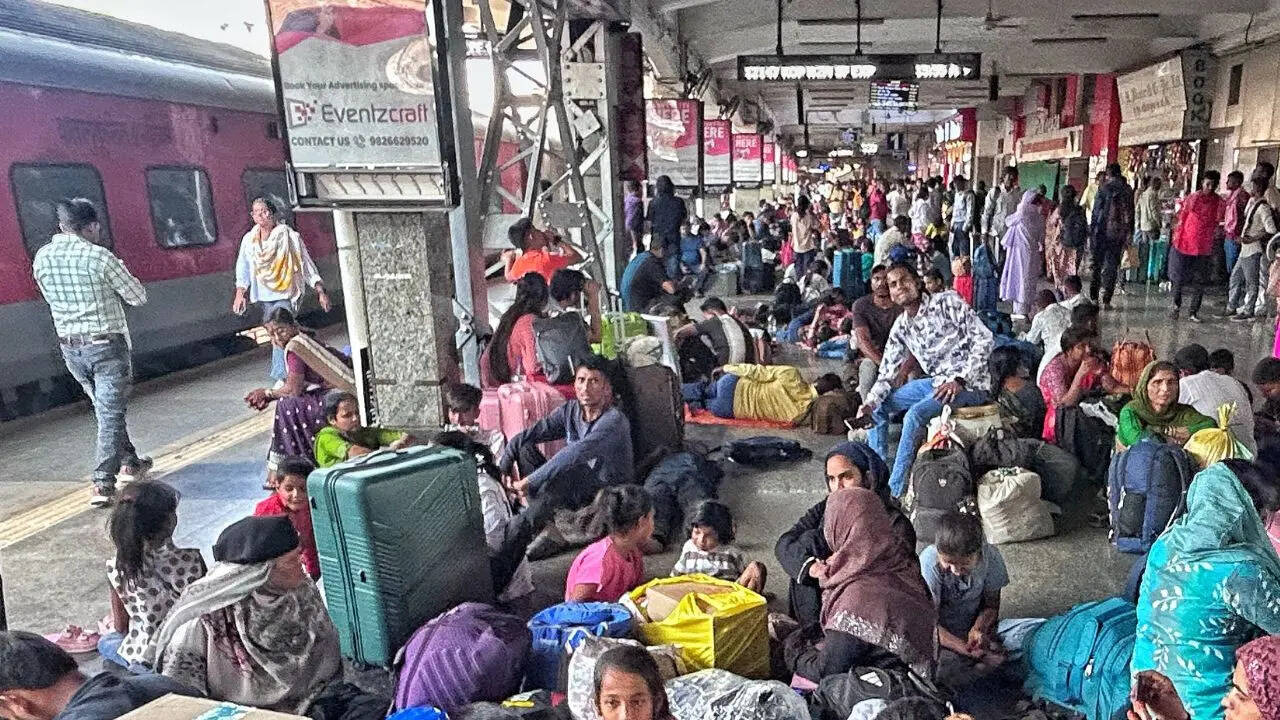 Pune railway station’s big crowd fix: 10,000-passenger holding area ...