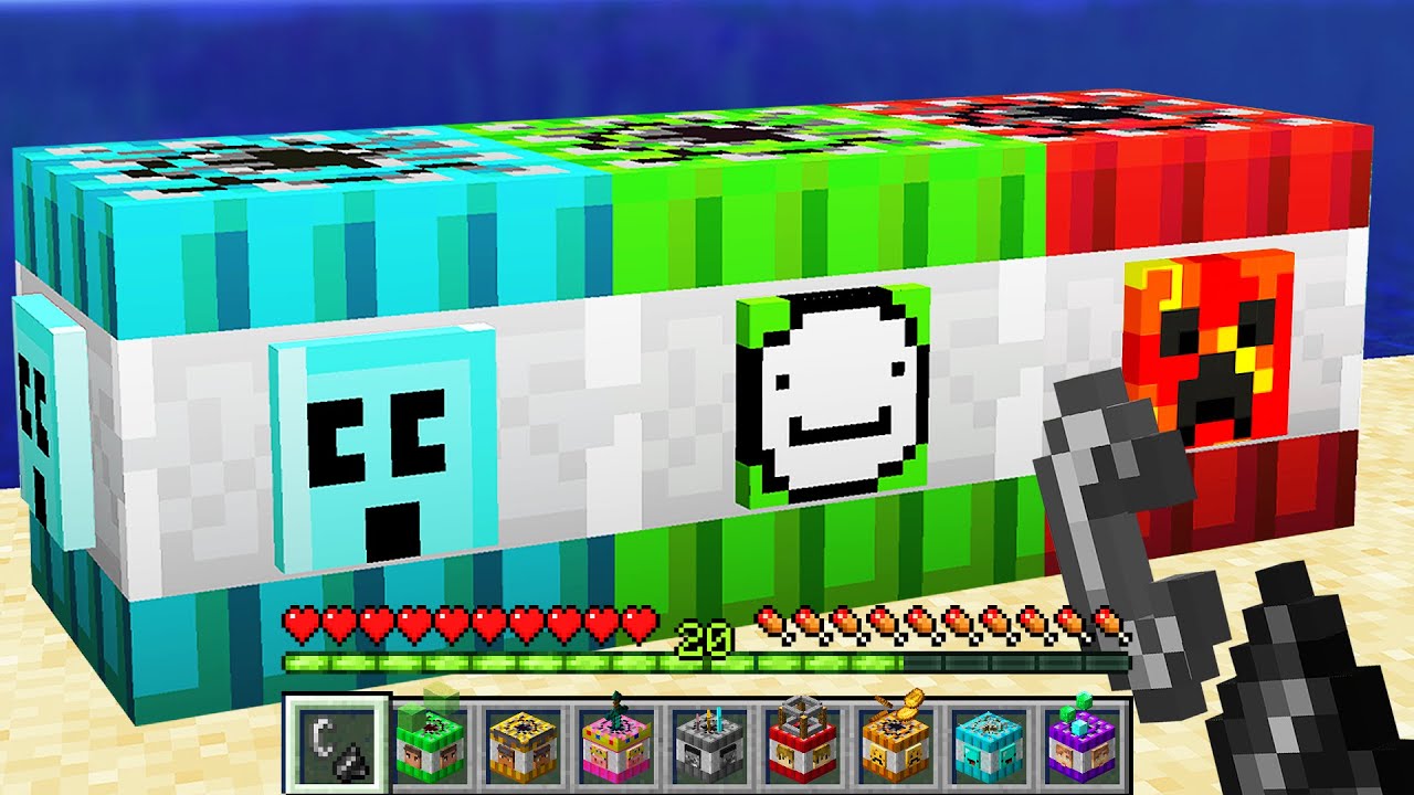 Turning famous YouTubers into explosive TNT blocks within the game