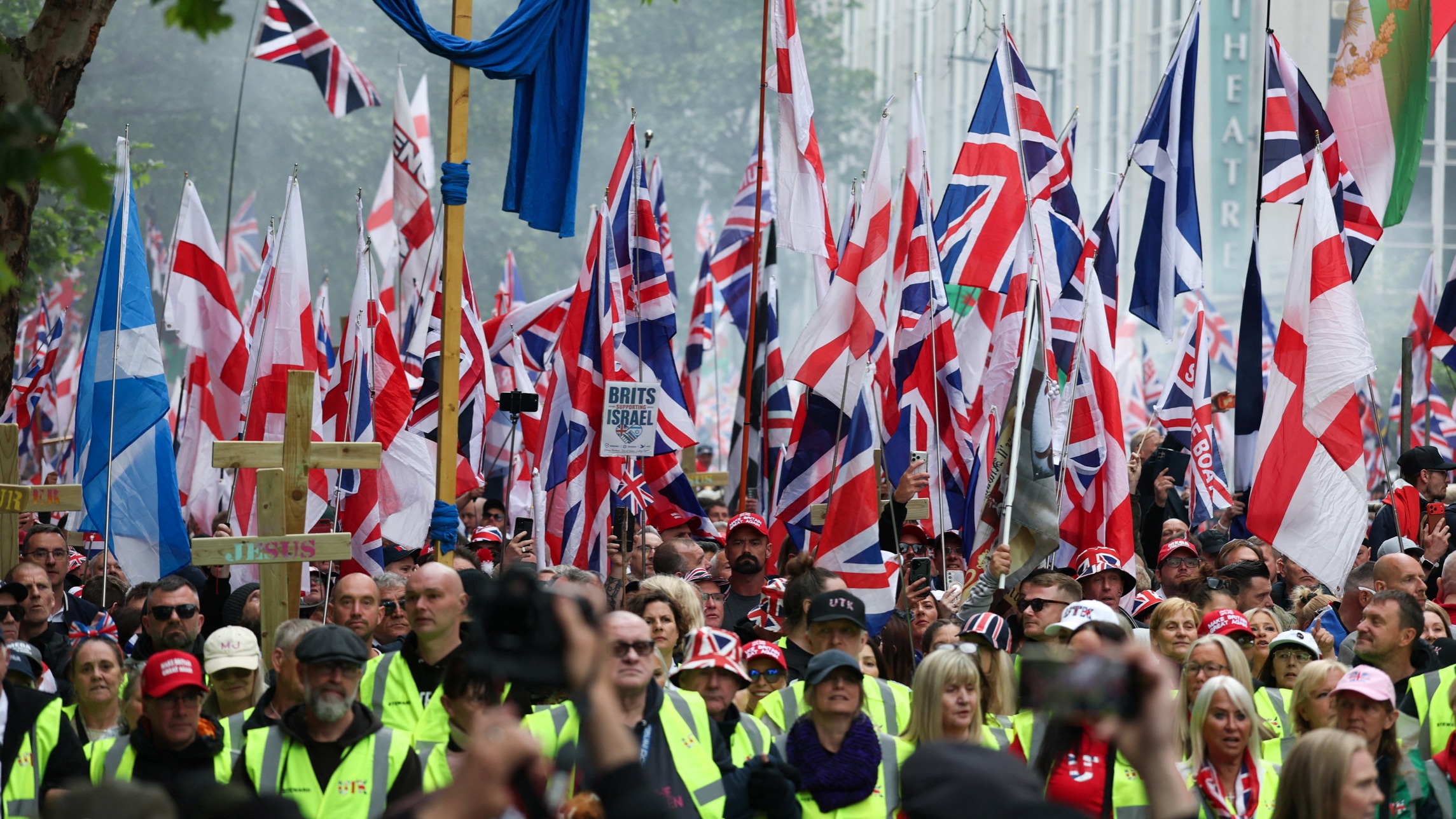 Far Right 'Show of Force' at Heavily Policed London Rally