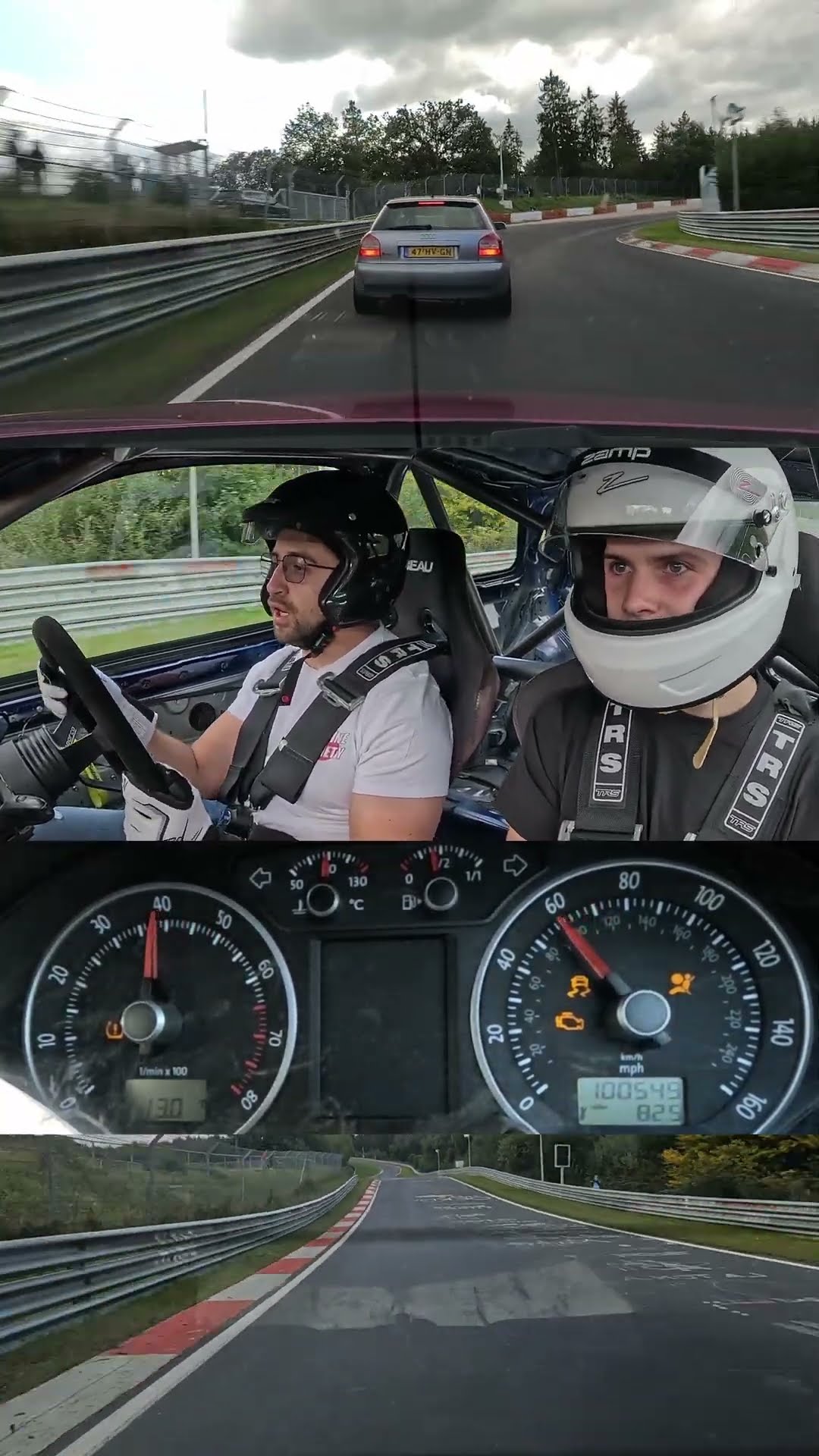 Fast VW Polo GTI lap gets blocked at Nürburgring track