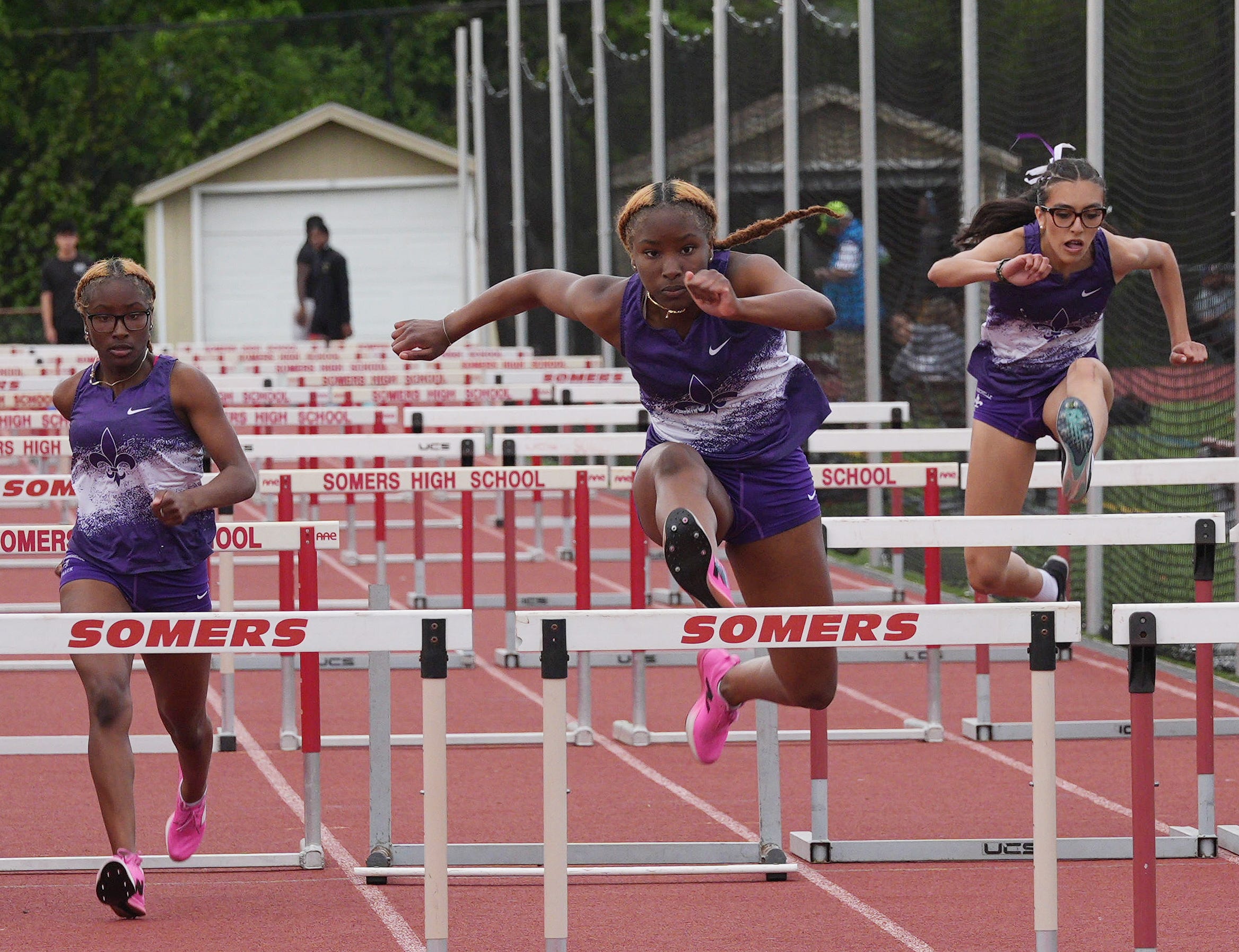 Scarsdale wins both 100s at Westchester, twins 1-2 in hurdles
