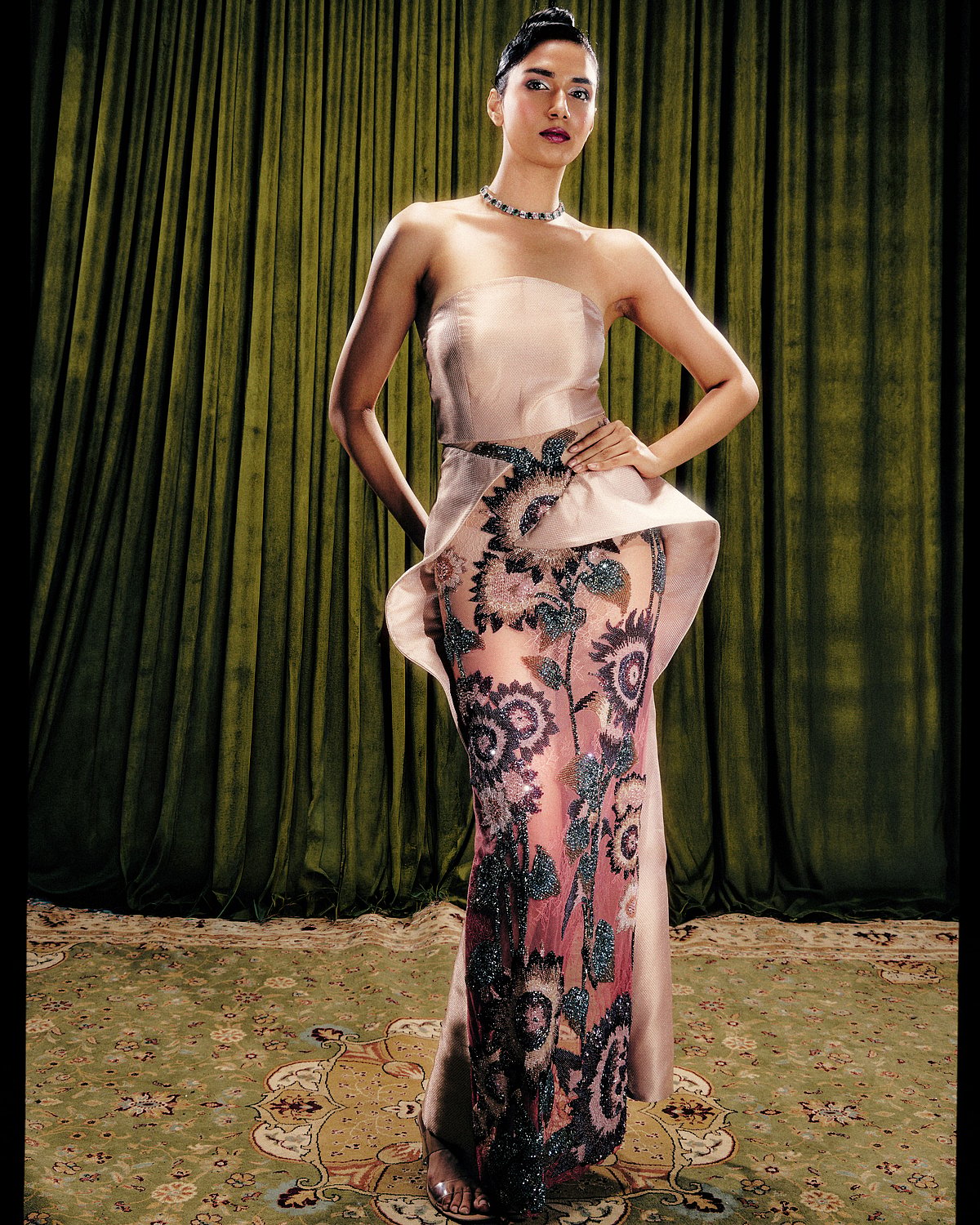 This couture collection explores love through layered fabrics and ...