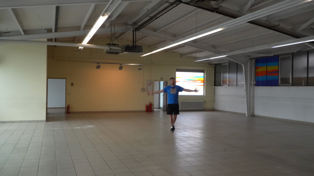 Transforming an old industrial space into a modern garage