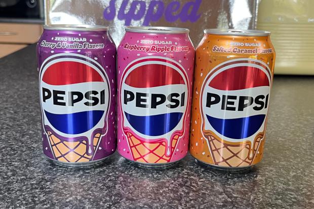 I tried Pepsi's new ice cream drinks but did they provide a scoop of ...