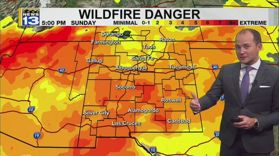Heat continues this weekend with a high fire danger