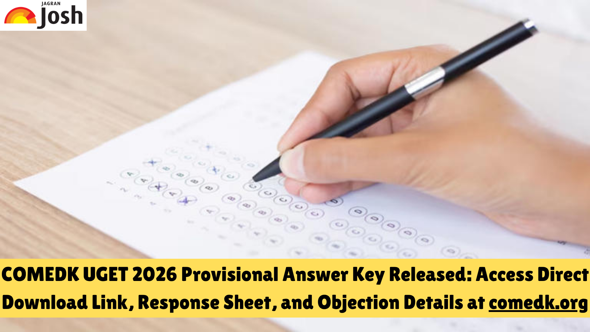 COMEDK UGET 2026 provisional answer key released: Access direct ...