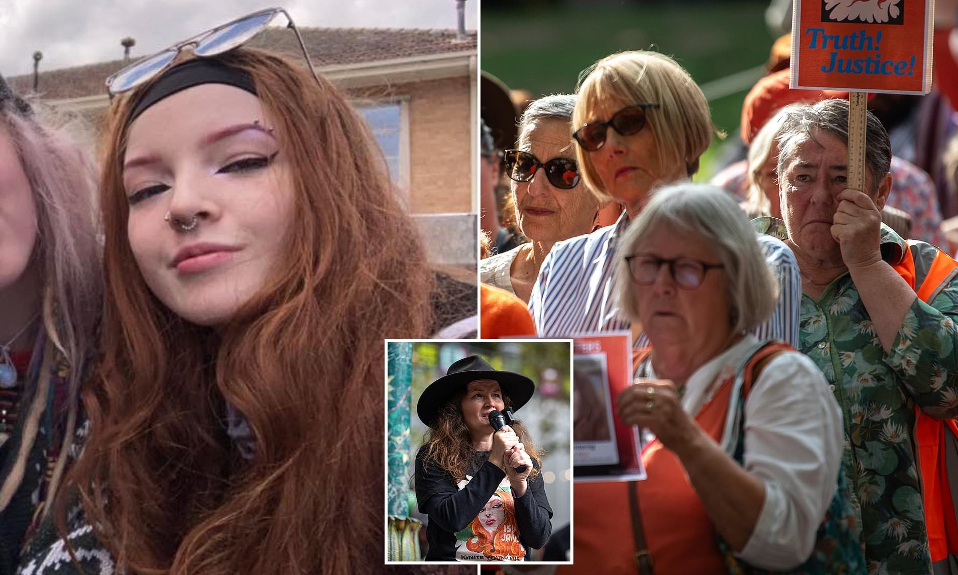 Outrage at Melbourne rally for slain 19-year-old Isla Bell after ...