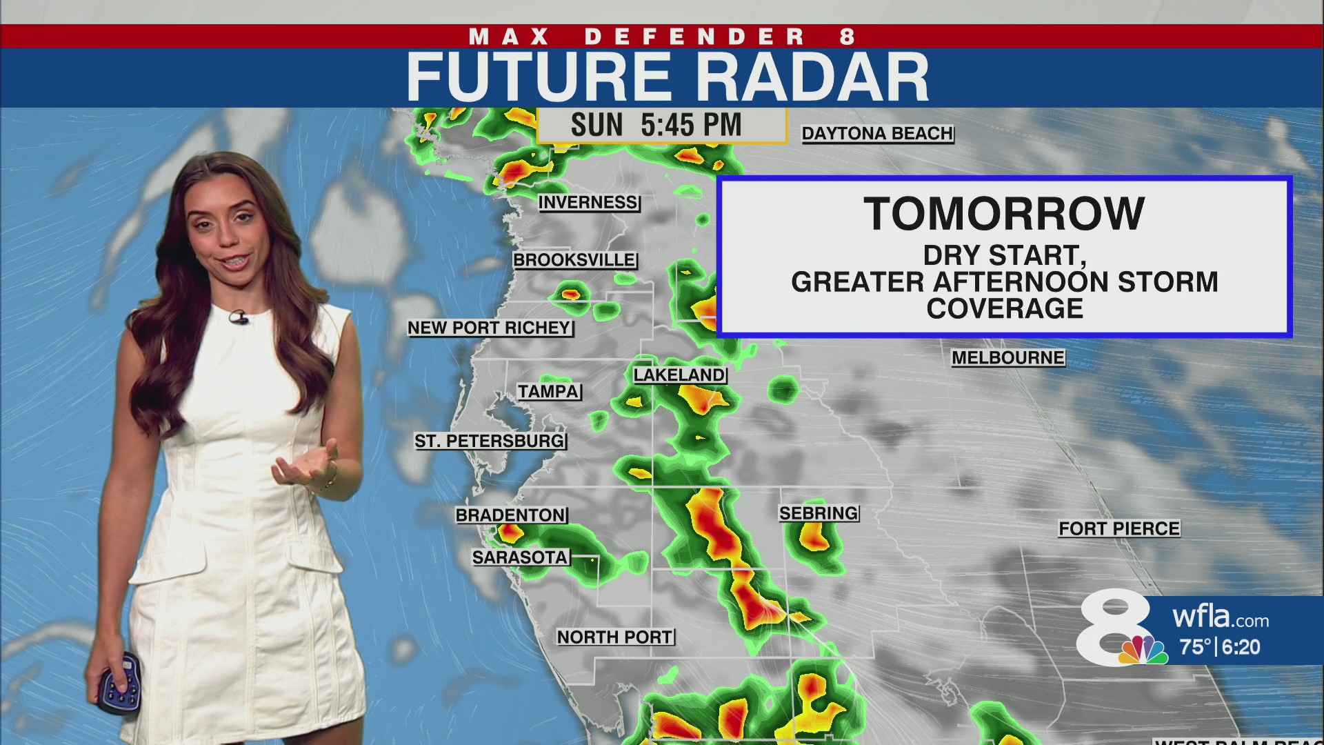 Rising humidity and hot Saturday with limited rain chances