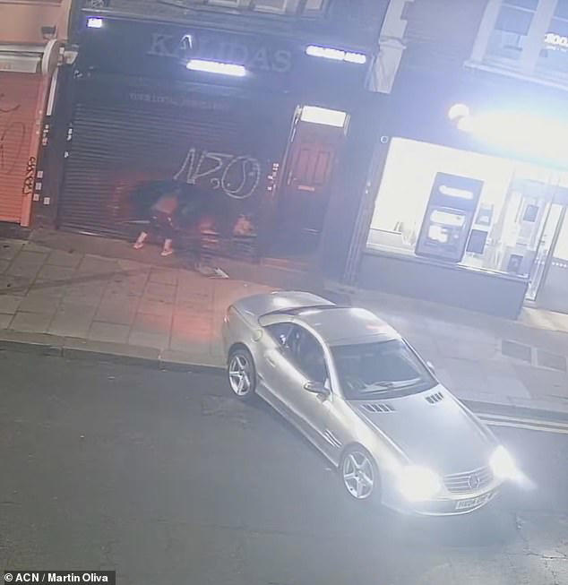 Moment ramraid gang smash Mercedes into jewellery shop less than a mile ...