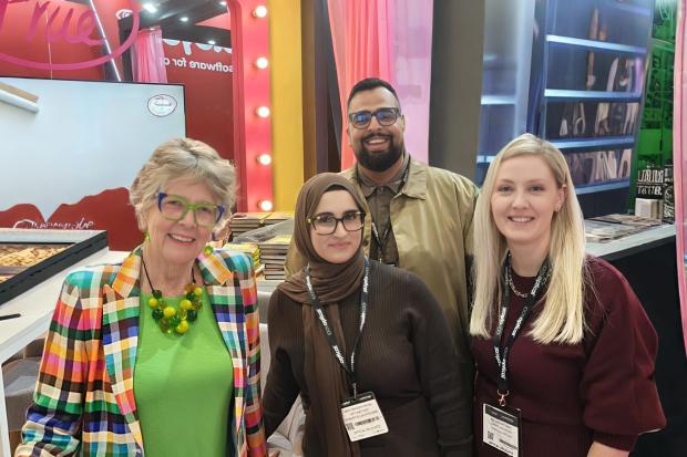 Bake Off judge joins family-run opticians for 40th anniversary celebration