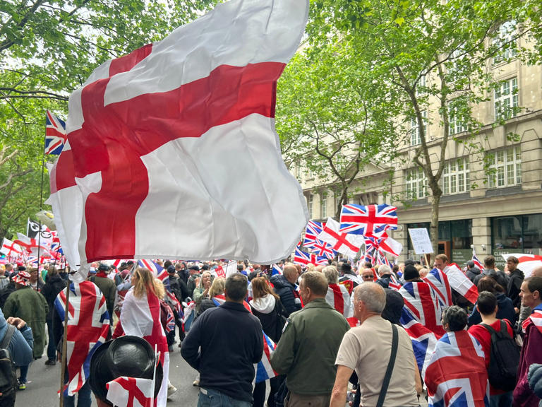 Huge police operation underway as thousands gather for London protests