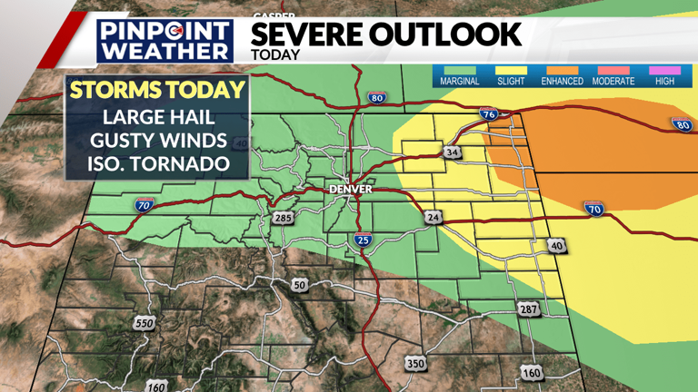 Denver weather: Scattered storm chances this weekend, still mild