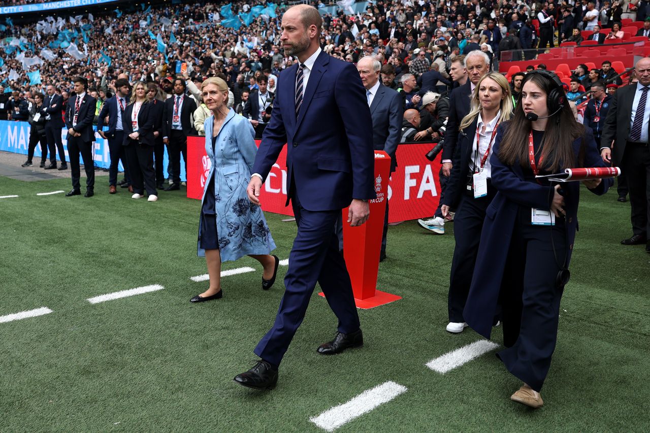 Prince William attends FA Cup final after showing off his soccer fandom
