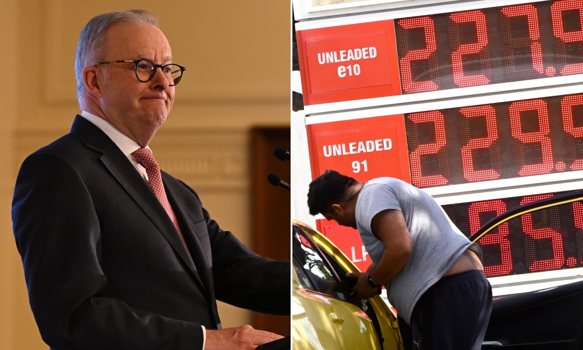 Anthony Albanese fails to give a clear answer on extending fuel excise ...