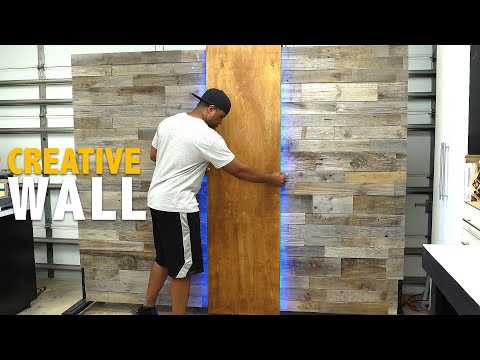 How to build a portable wall (cool idea) | DIY Creators