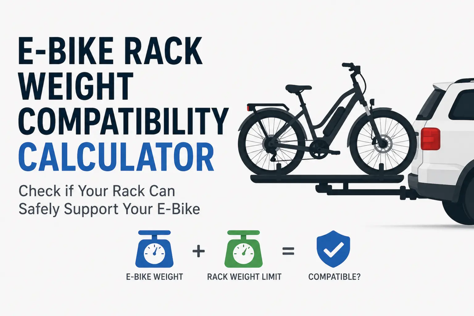 E-bike rack weight compatibility calculator