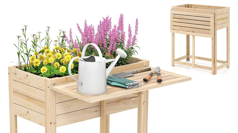 Amazon’s 'Easy to Assemble' $40 raised garden bed has a built-in ...