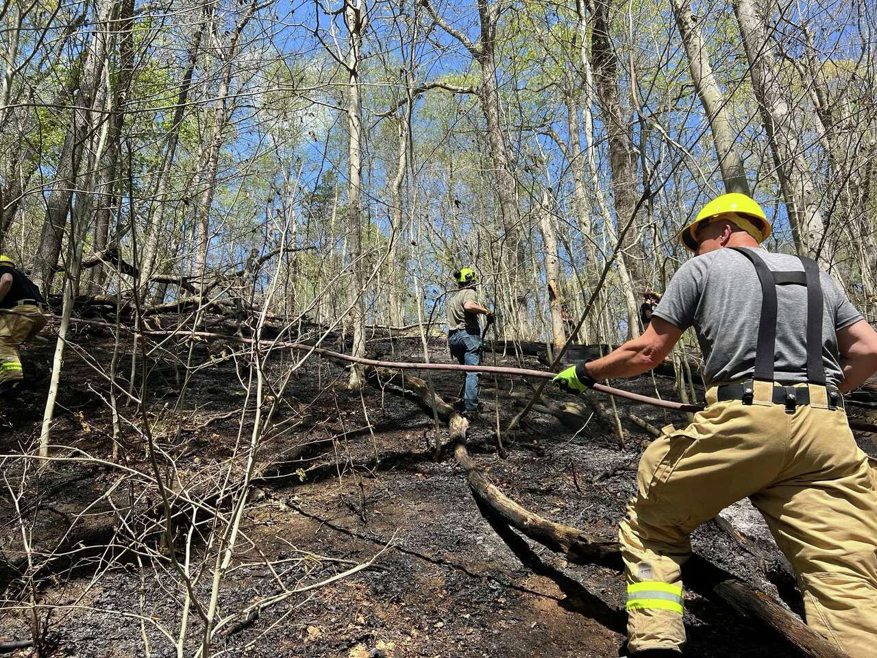 Connecticut brush fire risk high statewide Thursday amid growing drought