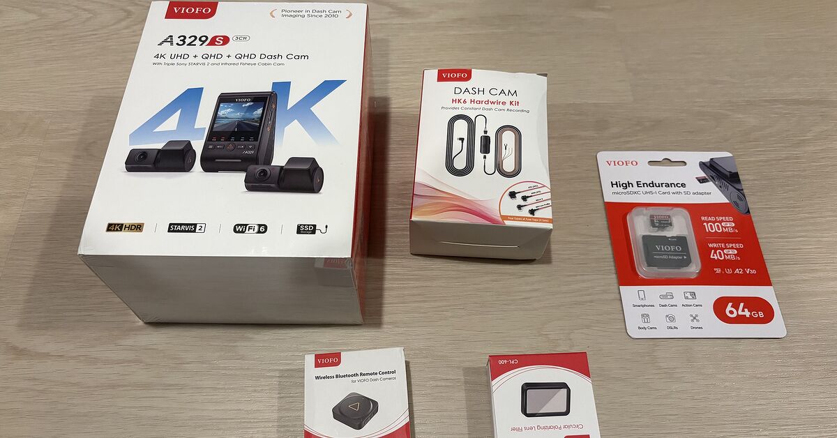 VIOFO A329S 3CH dash cam review: The Cadillac of dash cams