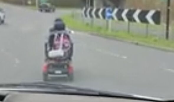 Video: Bizarre moment driver 'with death wish' enters 70mph roundabout ...