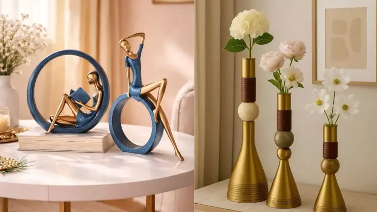 Picture of 5 stylish show pieces for home decor to create a warm and minimalist ...