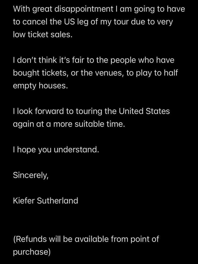 Kiefer Sutherland becomes latest casualty of 'blue dot fever': 'Don't ...