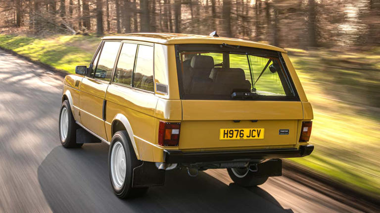 I drove a Range Rover Classic with a Chevy V8—it's delightfully wrong