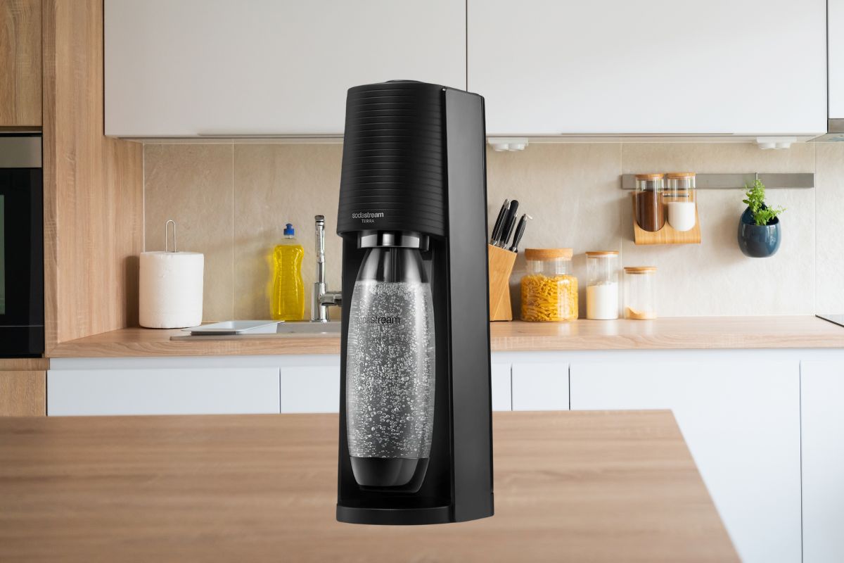 SodaStream Terra sparkling water maker drops to £56 in Amazon deal ...