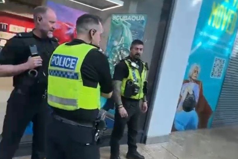 Police at Meadowhall as huge queues form for Swatch Royal Pop launch
