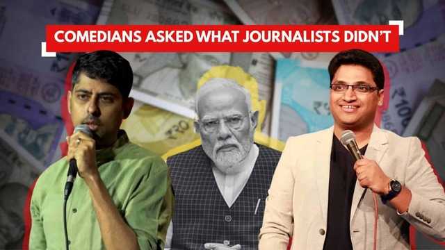 Journalists won't ask Modi but 2 comedians will: Is India's economy in ...