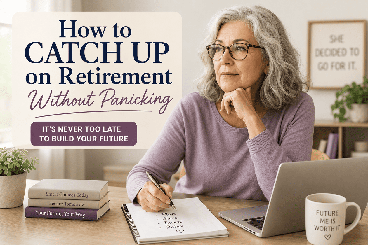 How to catch up on retirement without panicking