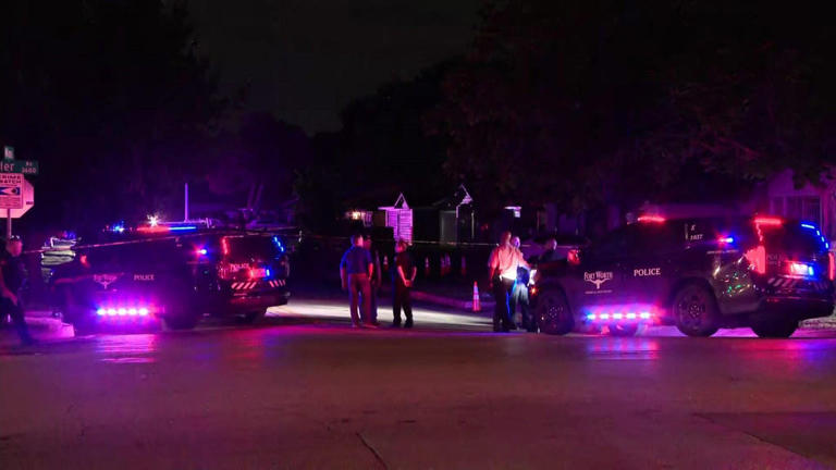 Fort Worth officer fatally shoots man police say pointed gun at them