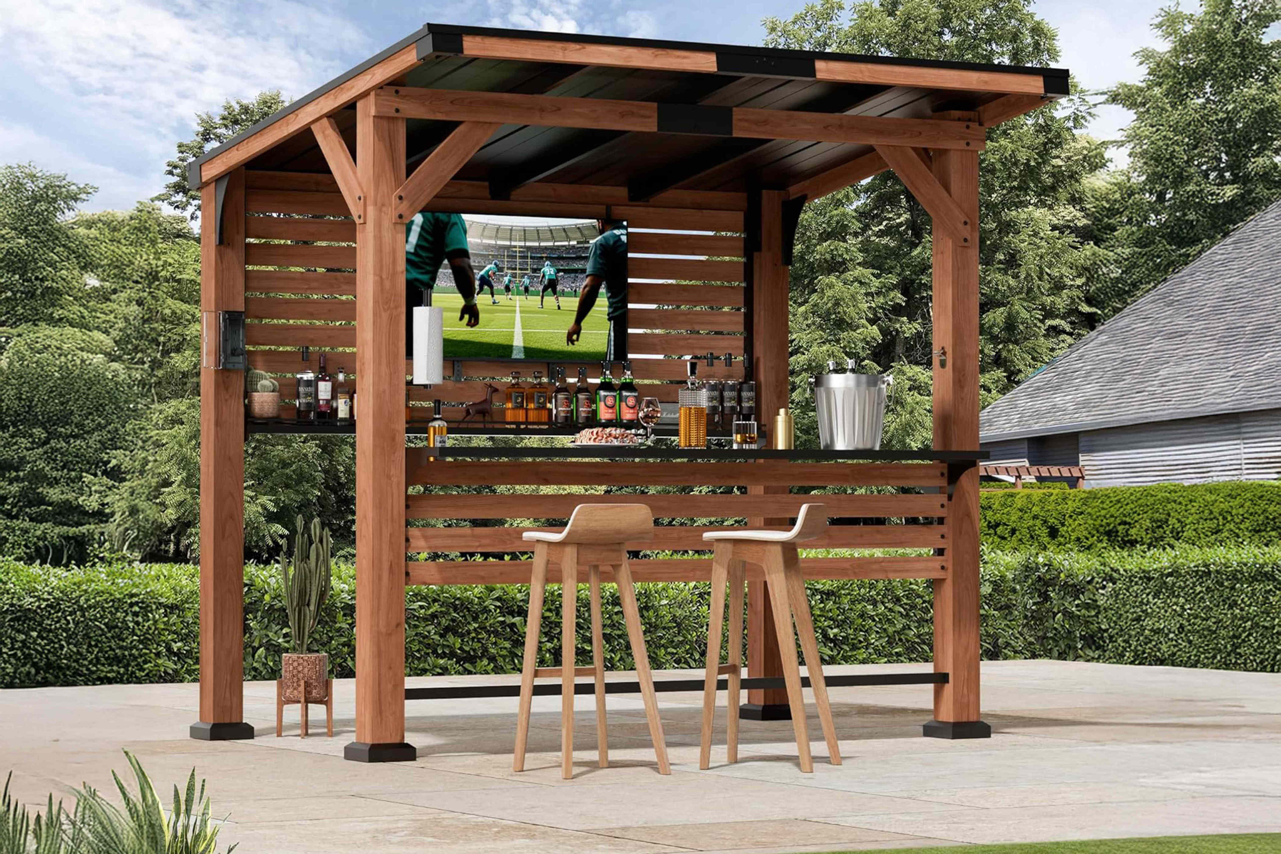 Amazon is selling a resort-worthy bar that elevates your outdoor space ...