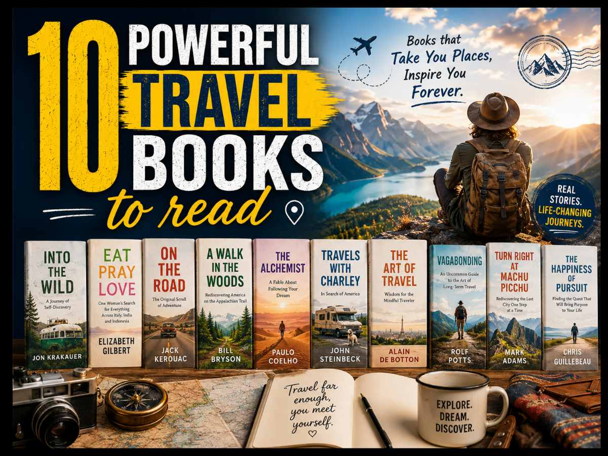 10 Must-Read Travel Books That Spark Wanderlust