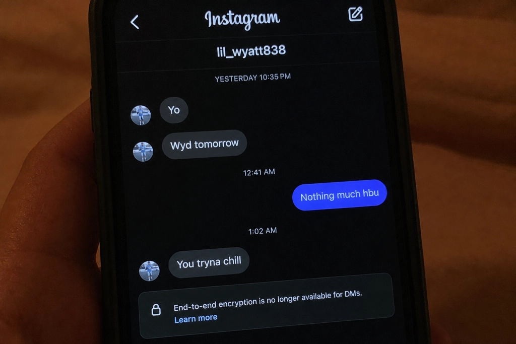 Instagram dropper kryptering på DM’er, Meta sender private samtaler ...